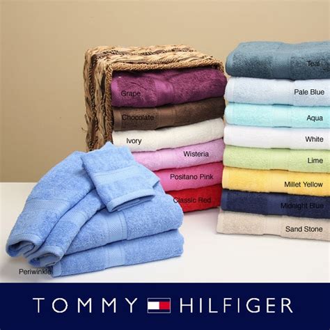 tommy hilfiger bath towel closeout.